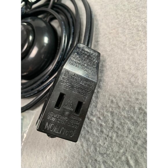 Foot Switch Inline Cord with 2 Prong Plug & Assembly Parts - Easy Control for La - Picture 3 of 6